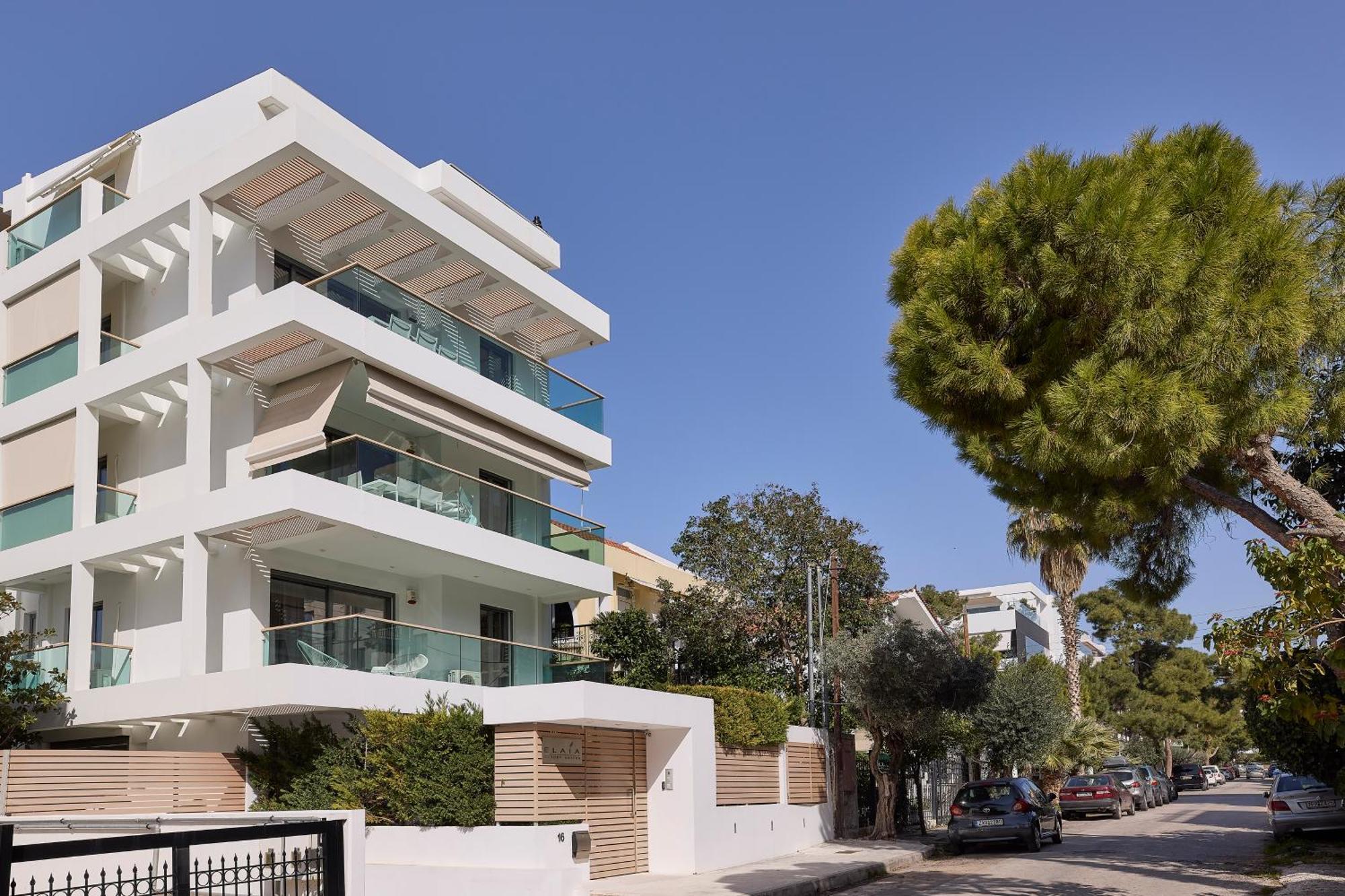 Elaia Luxury Condo Glyfada Aten Exteriör bild