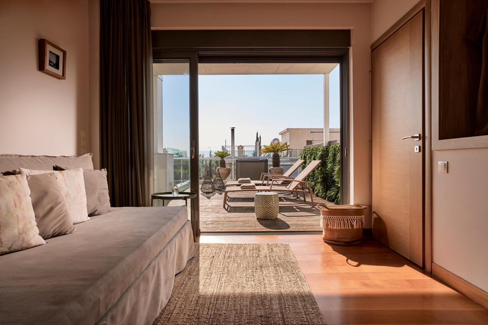 Elaia Luxury Condo Glyfada Aten Exteriör bild