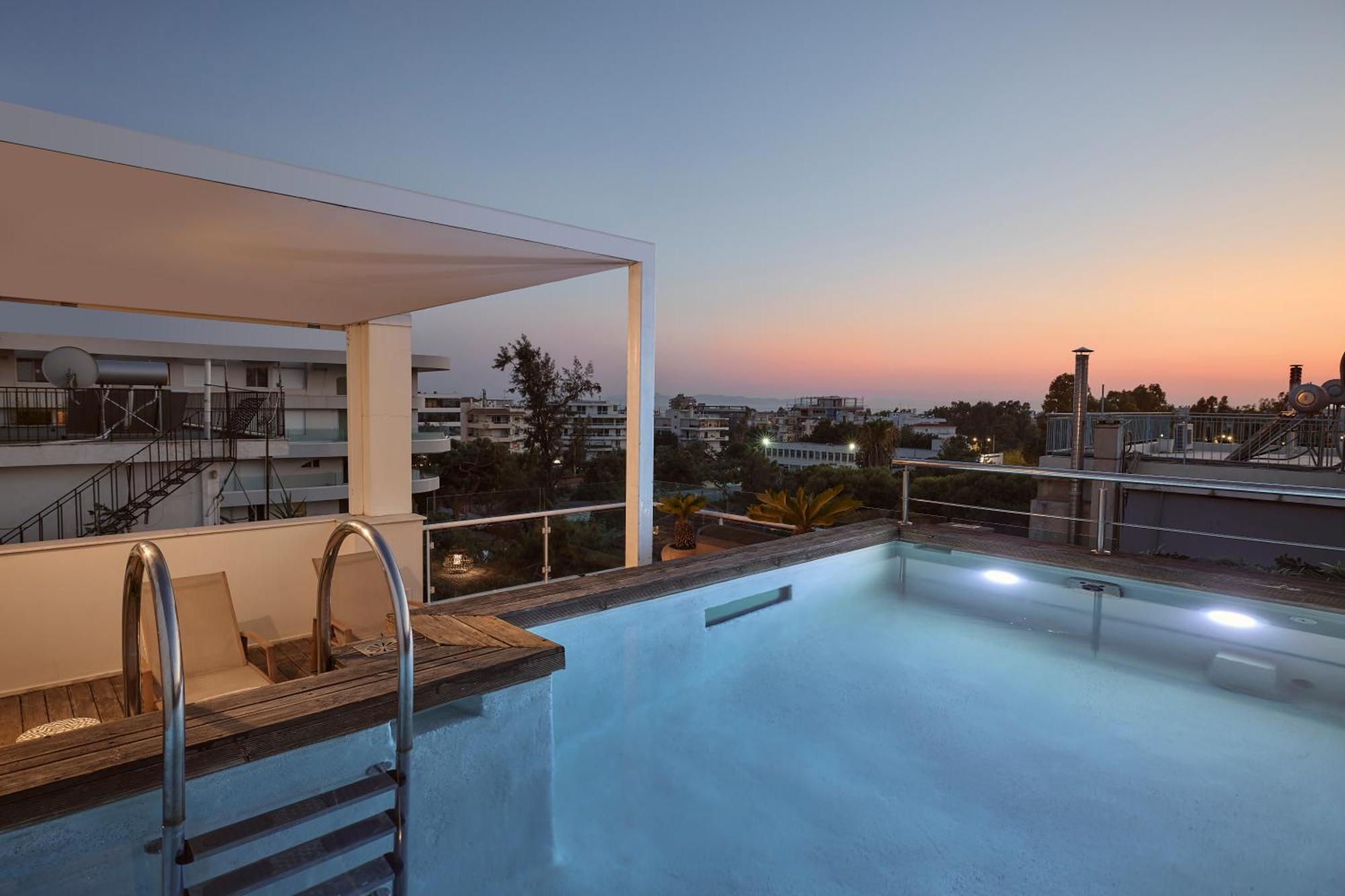 Elaia Luxury Condo Glyfada Aten Exteriör bild