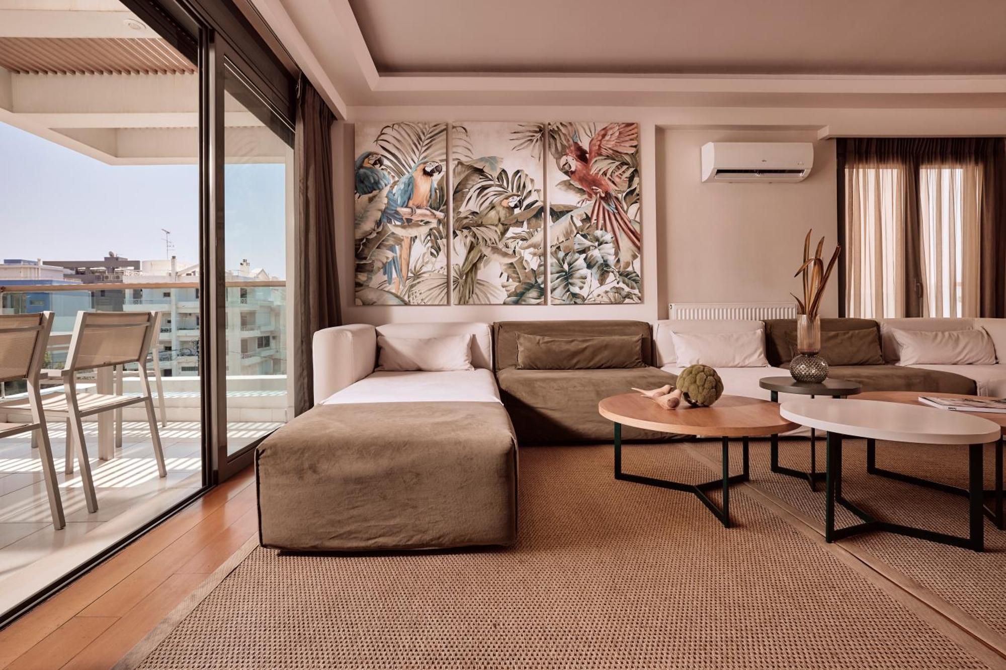 Elaia Luxury Condo Glyfada Aten Exteriör bild