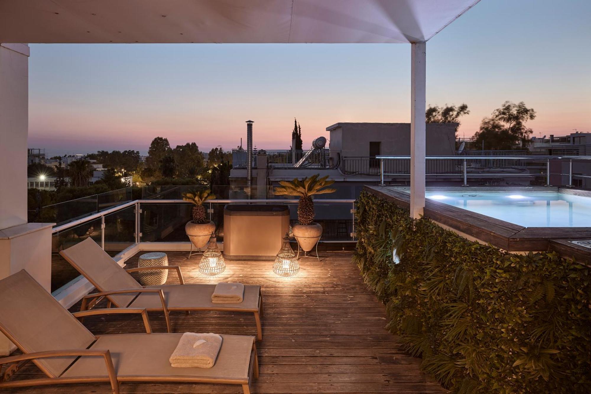 Elaia Luxury Condo Glyfada Aten Exteriör bild